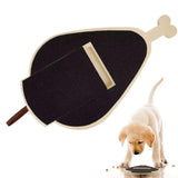 Maxbell Dog Scratch Pad for Nails Built in Snack Box Portable Dog Nail Scratch Board