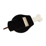 Maxbell Dog Scratch Pad for Nails Built in Snack Box Portable Dog Nail Scratch Board