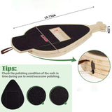 Maxbell Dog Scratch Pad for Nails Built in Snack Box Portable Dog Nail Scratch Board