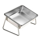 Maxbell Elevated Cat Bowl Non Slip Raised Cat Food Bowl for Cats Puppy Small Animals Without Sealed Lid