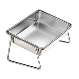 Maxbell Elevated Cat Bowl Non Slip Raised Cat Food Bowl for Cats Puppy Small Animals Without Sealed Lid