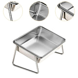 Maxbell Elevated Cat Bowl Non Slip Raised Cat Food Bowl for Cats Puppy Small Animals Without Sealed Lid