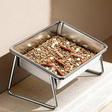 Maxbell Elevated Cat Bowl Non Slip Raised Cat Food Bowl for Cats Puppy Small Animals Without Sealed Lid