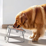 Maxbell Elevated Cat Bowl Non Slip Raised Cat Food Bowl for Cats Puppy Small Animals Without Sealed Lid