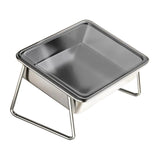 Maxbell Elevated Cat Bowl Non Slip Raised Cat Food Bowl for Cats Puppy Small Animals With Sealed Lid