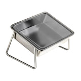 Maxbell Elevated Cat Bowl Non Slip Raised Cat Food Bowl for Cats Puppy Small Animals With Sealed Lid