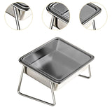 Maxbell Elevated Cat Bowl Non Slip Raised Cat Food Bowl for Cats Puppy Small Animals With Sealed Lid