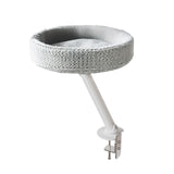 Cat Desktop Bed with Holder Bracket Soft Nest Bed for Tabletop Indoor Office