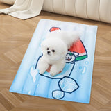 Cat Cooling Mat Soft Gel Waterproof Cool Pet Pad for Indoor Outdoor Sofa Car 2XL