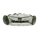 Maxbell 2 in 1 Cat Tunnel Bed Interactive Playing Hut for Small Animals Pets Ferrets Green