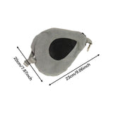 Maxbell Hamster Travel Carrier Portable Outgoing Bag for Camping Walking Outdoor Use Grey