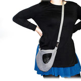 Maxbell Hamster Travel Carrier Portable Outgoing Bag for Camping Walking Outdoor Use Grey