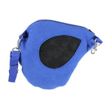 Maxbell Hamster Travel Carrier Portable Outgoing Bag for Camping Walking Outdoor Use Blue