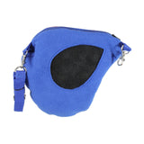 Maxbell Hamster Travel Carrier Portable Outgoing Bag for Camping Walking Outdoor Use Blue