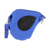 Maxbell Hamster Travel Carrier Portable Outgoing Bag for Camping Walking Outdoor Use Blue