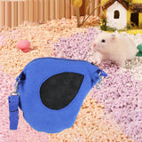 Maxbell Hamster Travel Carrier Portable Outgoing Bag for Camping Walking Outdoor Use Blue