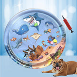 Maxbell Sensor Water Playmat Cat Cooling Pad for All Types of Pets Kitten Dog Summer Style A