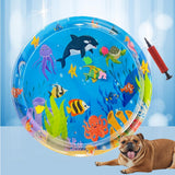 Maxbell Sensor Water Playmat Cat Cooling Pad for All Types of Pets Kitten Dog Summer Style B