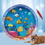 Maxbell Sensor Water Playmat Cat Cooling Pad for All Types of Pets Kitten Dog Summer Style C