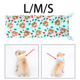 Maxbell Pet Basic Collar Ice Scarf for Small Medium Large Dogs Outdoor Indoor Hiking L