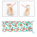 Maxbell Pet Basic Collar Ice Scarf for Small Medium Large Dogs Outdoor Indoor Hiking S