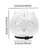 Maxbell Cat Muzzle Multifunctional Pet Tools with Foot Pads for Home Grooming Travel M whit foot pads