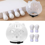 Maxbell Cat Muzzle Multifunctional Pet Tools with Foot Pads for Home Grooming Travel M whit foot pads