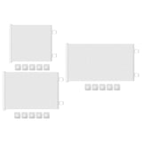 Maxbell Retractable Pet Gate Barrier Protector for Stairways Backyard Outdoor Indoor S