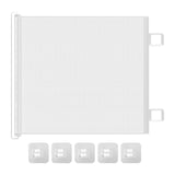 Maxbell Retractable Pet Gate Barrier Protector for Stairways Backyard Outdoor Indoor S