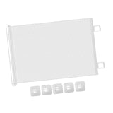 Maxbell Retractable Pet Gate Barrier Protector for Stairways Backyard Outdoor Indoor M