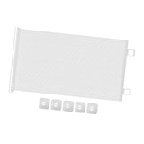 Maxbell Retractable Pet Gate Barrier Protector for Stairways Backyard Outdoor Indoor L