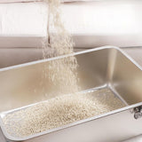 Maxbell Hooded Cat Litter Box with Lid with Cat Litter Shovel Hooded Cat Litter Tray with Pedal
