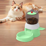 Maxbell Automatic Pet Feeder Visible Window Dogs Cats Food Feeder for Cat