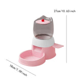 Maxbell Automatic Pet Feeder Visible Window Dogs Cats Food Feeder for Cat
