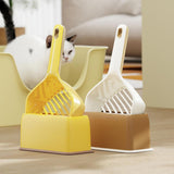 Maxbell Cat Litter Scooper Pet Sifter Easy Cleanup Kitten Scooper Cleaning Tool White