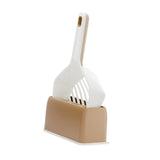 Maxbell Cat Litter Scooper Pet Sifter Easy Cleanup Kitten Scooper Cleaning Tool White