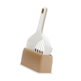 Maxbell Cat Litter Scooper Pet Sifter Easy Cleanup Kitten Scooper Cleaning Tool White