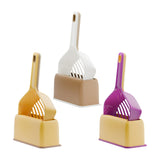 Maxbell Cat Litter Scooper Pet Sifter Easy Cleanup Kitten Scooper Cleaning Tool White
