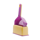 Maxbell Cat Litter Scooper Pet Sifter Easy Cleanup Kitten Scooper Cleaning Tool Purple