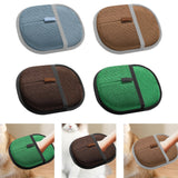 Maxbell Pet Hair Removal Glove for Cats Dogs Portable Electrostatic Pet Hair Remover Blue