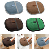 Maxbell Pet Hair Removal Glove for Cats Dogs Portable Electrostatic Pet Hair Remover Blue