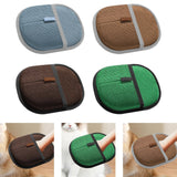 Maxbell Pet Hair Removal Glove for Cats Dogs Portable Electrostatic Pet Hair Remover Blue