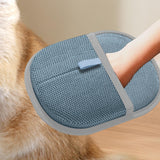 Maxbell Pet Hair Removal Glove for Cats Dogs Portable Electrostatic Pet Hair Remover Blue