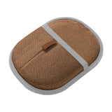 Maxbell Pet Hair Removal Glove for Cats Dogs Portable Electrostatic Pet Hair Remover Brown