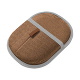 Maxbell Pet Hair Removal Glove for Cats Dogs Portable Electrostatic Pet Hair Remover Brown