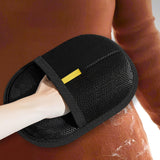 Maxbell Pet Hair Removal Glove for Cats Dogs Portable Electrostatic Pet Hair Remover Brown