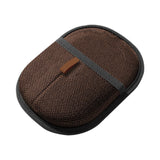 Maxbell Pet Hair Removal Glove for Cats Dogs Portable Electrostatic Pet Hair Remover Deep Brown