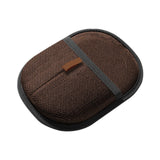 Maxbell Pet Hair Removal Glove for Cats Dogs Portable Electrostatic Pet Hair Remover Deep Brown