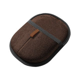 Maxbell Pet Hair Removal Glove for Cats Dogs Portable Electrostatic Pet Hair Remover Deep Brown