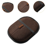 Maxbell Pet Hair Removal Glove for Cats Dogs Portable Electrostatic Pet Hair Remover Deep Brown